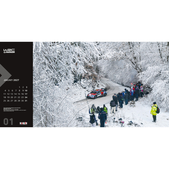 2027 McKlein Rally The Wider View Wall Calendar