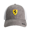 2025 Scuderia Ferrari F1 Men's Trucker Baseball Cap Grey