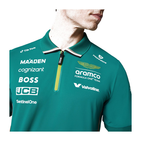 Polo homme Team Aston Martin F1 2025