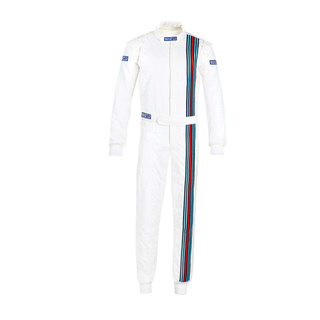 Sparco Italy COMPETITION VINTAGE Racing Suit white (FIA)