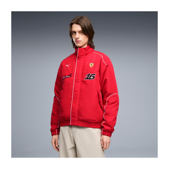 Chaqueta Scuderia Ferrari F1 Charles Leclerc Racing 2026