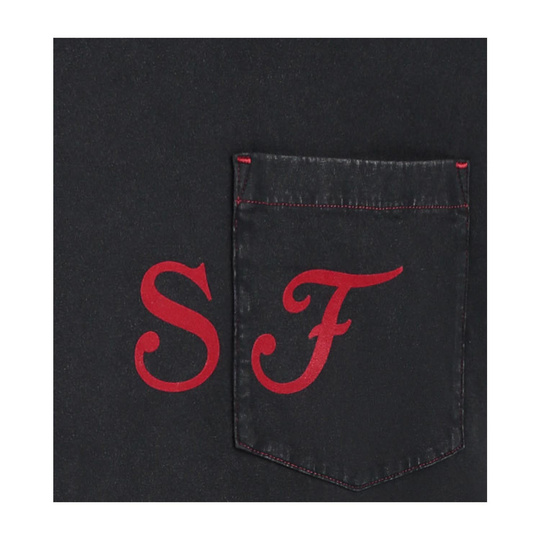 2025 Scuderia Ferrari F1 Men's Graphic Black T-shirt