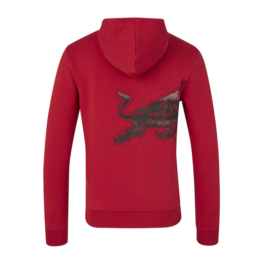 Sweat à capuche Red Bull Racing F1 Graphic Bull 2026 rouge