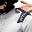 Combinaison Sparco Sprint Advanced Asymetrical argent (FIA)