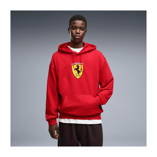 Sweat à capuche Scuderia Ferrari F1 Large Logo 2026 rouge