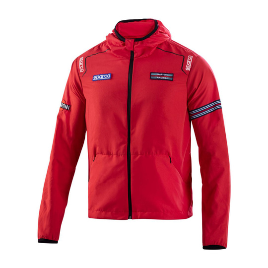 Veste imperméable Sparco Wilson Martini Racing rouge