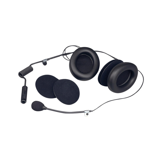 Stilo Replacement WRC Intercom Kit with Earmuffs For Open Face Helmets