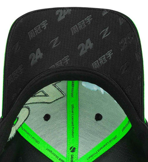 2024 Stake F1 Kick Sauber Hinwil Mens Zhou Guanyu Baseball Cap