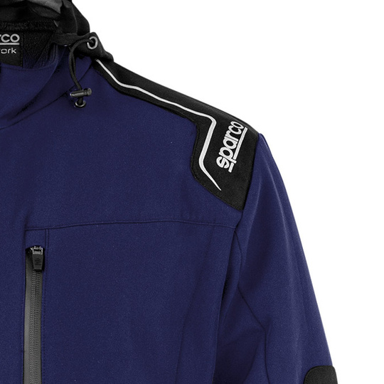 Chaqueta softshell Sparco Seattle azul marino