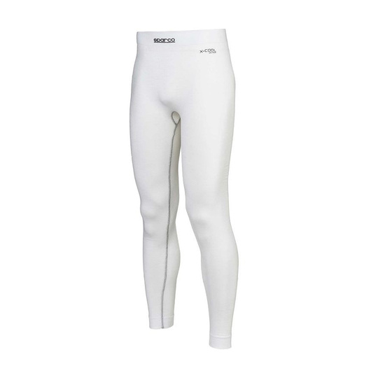 Sparco Shield RW-9 Long Underwear Bottoms White (FIA)