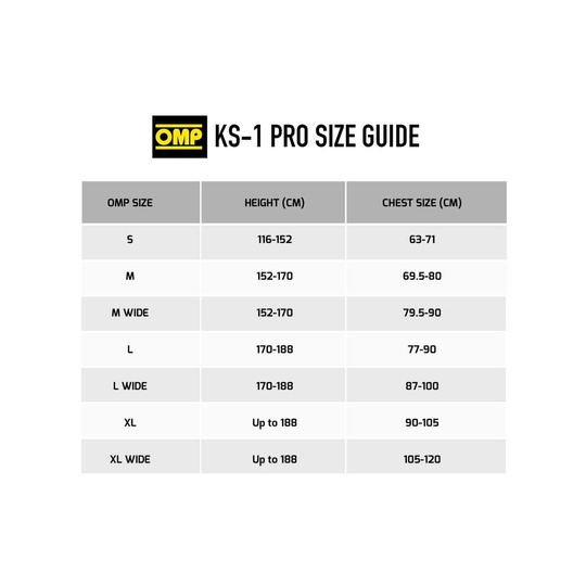 Gilet de protection OMP KS-1 PRO