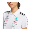 Mercedes AMG F1 Women's Team Polo Shirt White