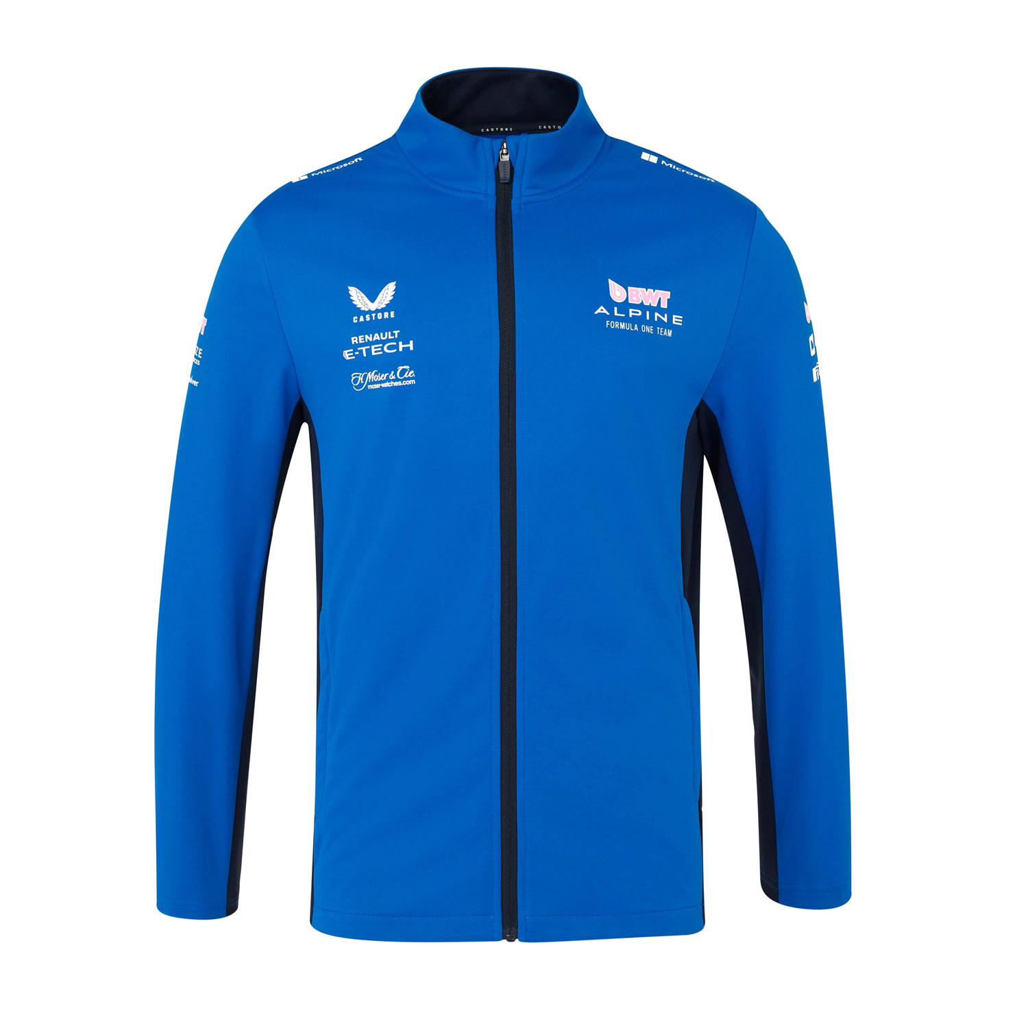 2025 Alpine F1 France Mens Team Softshell Jacket