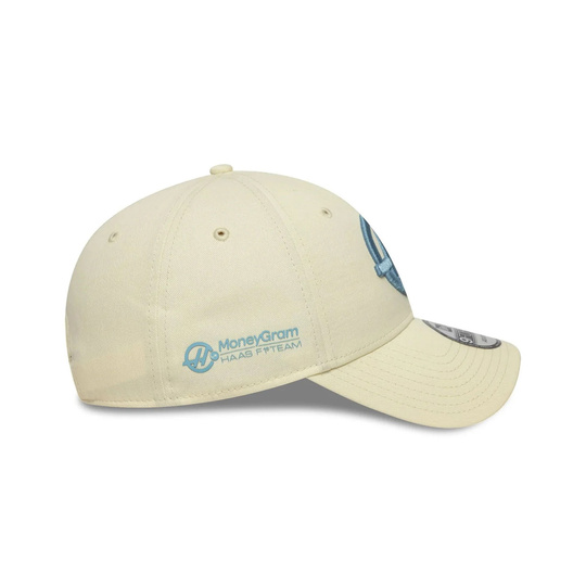 2025 Haas F1 USA Mens Seasonal baseball cap cream