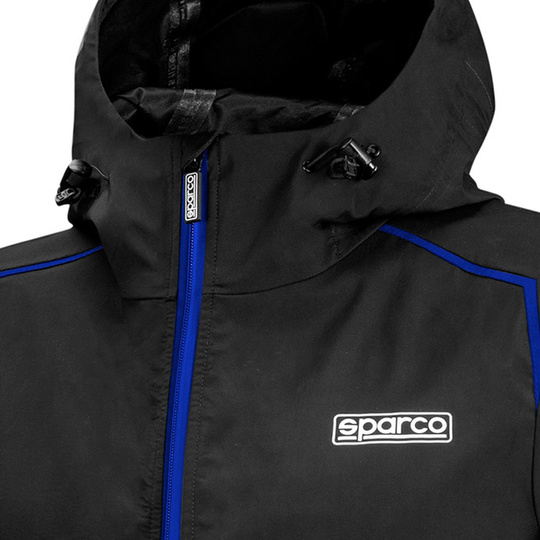 Veste Sparco 3 en 1 MY22 noire/bleue