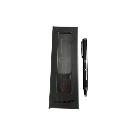 2025 McLaren F1 UK Logo Pen black