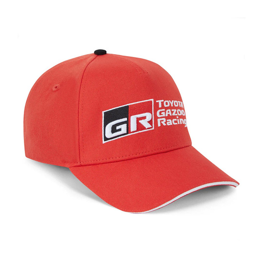 Casquette Toyota Gazoo Racing Large Logo rouge