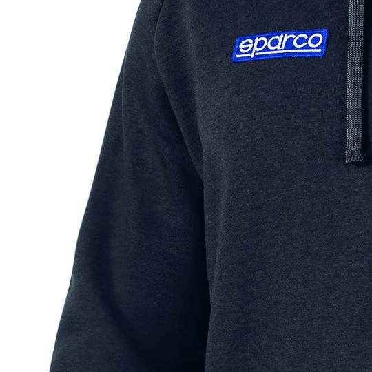 Sweat à capuche Sparco Stripe Martini Racing noir