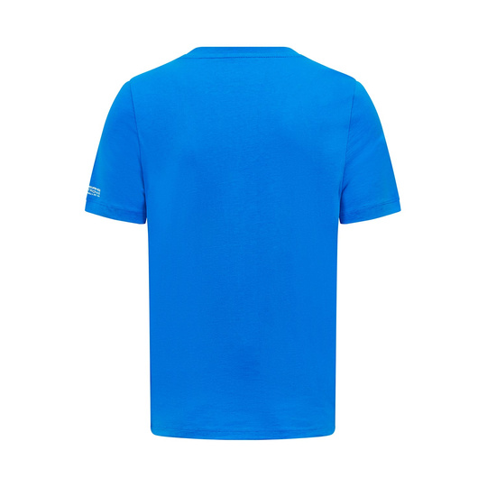 Mercedes AMG F1 George Russell Logo T-shirt Blue