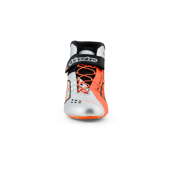 Chaussures Alpinestars Tech-1 KX V3 argentées (FIA)