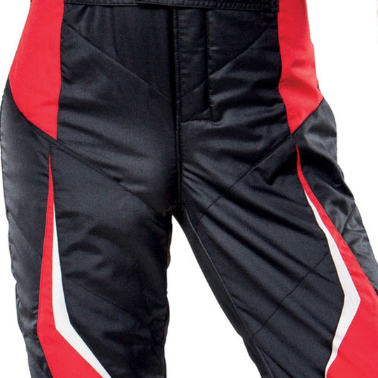 Combinaison OMP Tecnica Evo MY21 noire/rouge (FIA)