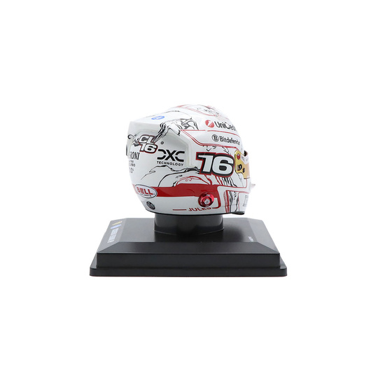 Scuderia Ferrari Charles Leclerc helmet Japan GP 1:5