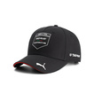 2025 Porsche Motorsport Men's TAG Heuer Black Baseball Cap