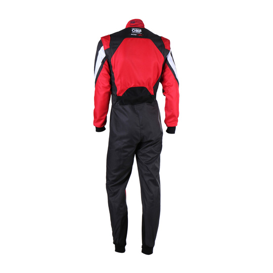 OMP Italy KS-3X 8877-2022 Kids Karting Suit black-red