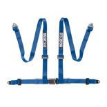 Sparco Italy CLUB H-4 4-points Safety Harness blue (ECE)