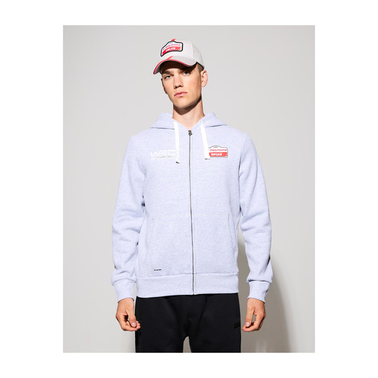 Sudadera con capucha y cremallera Rally Poland WRC