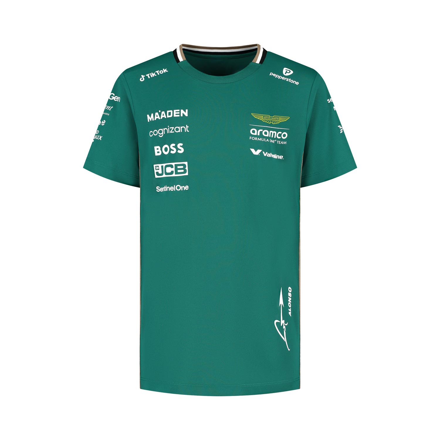2025 Aston Martin Aramco F1 Kids Alonso Team T-Shirt