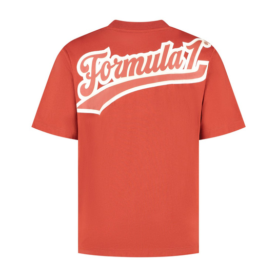 2025 Formula 1 Puma Men's Heritage Logo Red T-shirt