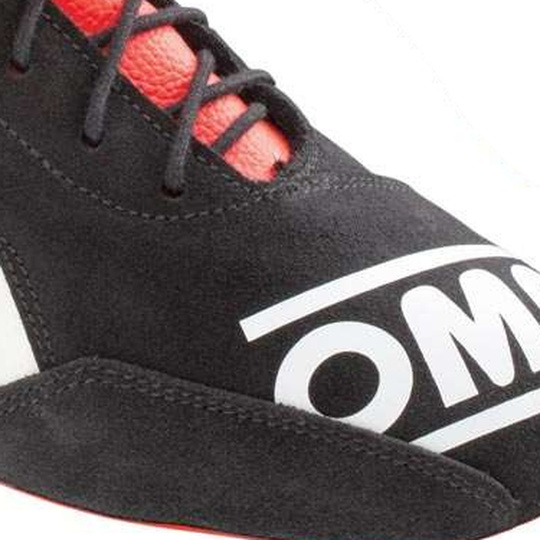 Chaussures OMP First MY21 noires/rouges (FIA)