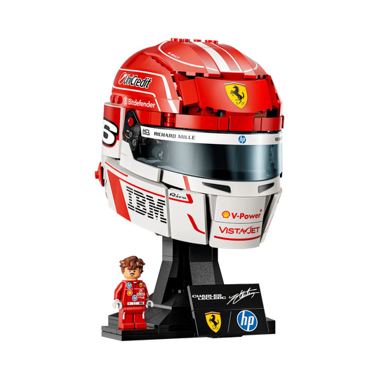 LEGO Editions Charles Leclerc Scuderia Ferrari HP Helmet