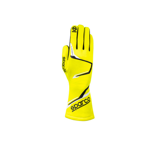 Sparco Italy LAND+ MY25 Rally Gloves Yellow (FIA Homologation)