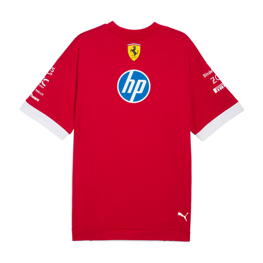 Scuderia Ferrari F1 Drivers Oversized Team T-shirt Red