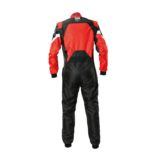 OMP KS-3X Art Karting Suit Black/Red (FIA)