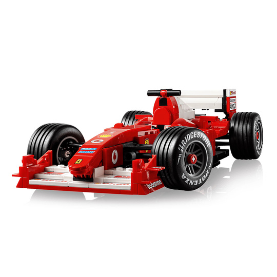 Voiture miniature LEGO Icons Michael Schumacher Ferrari F2004