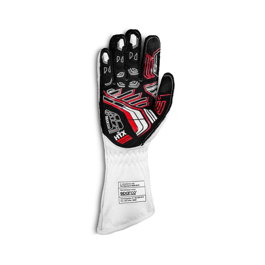 Sparco Italy ARROW MY20 Rally Gloves white/grey (FIA Homologation)