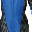 Mono de karting infantil OMP KS-3X Art negro/azul (FIA)