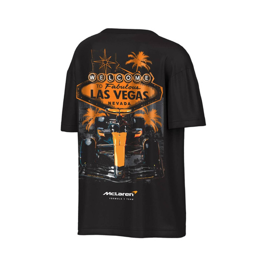  2025 McLaren F1 UK Mens Vegas Raceway T-Shirt