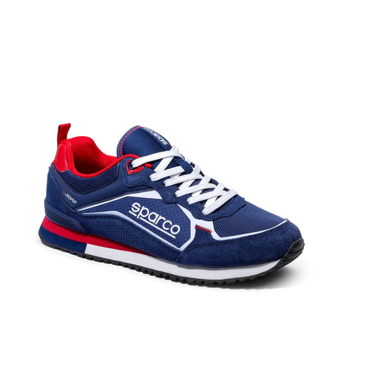 Sparco S-Road Racing Shoes Navy Blue