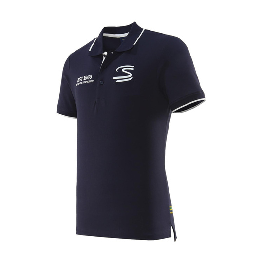 2025 Ayrton Senna F1 Mens Est. 1960 Polo shirt