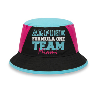 Alpine F1 Mens Miami Traveller Bucket Hat