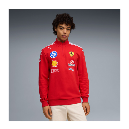 Sweat Team Scuderia Ferrari F1 T7 Half Zip 2026