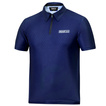 Sparco SL Polo Subly Polo Shirt Navy Blue
