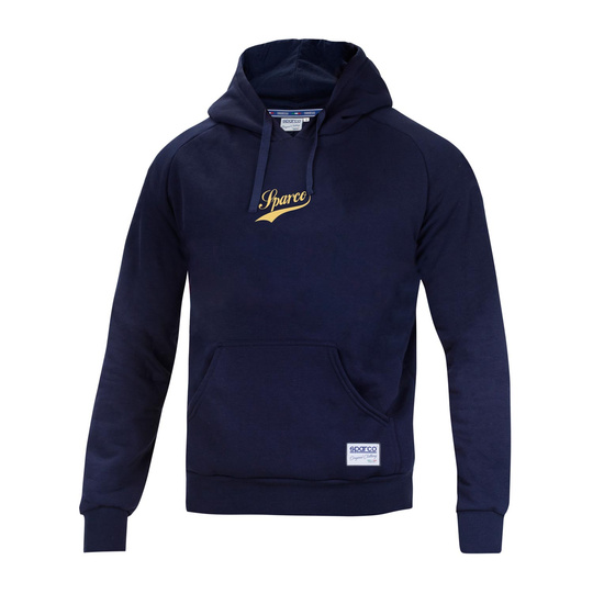 Sparco Italy Mens VINTAGE Hoodie navy blue