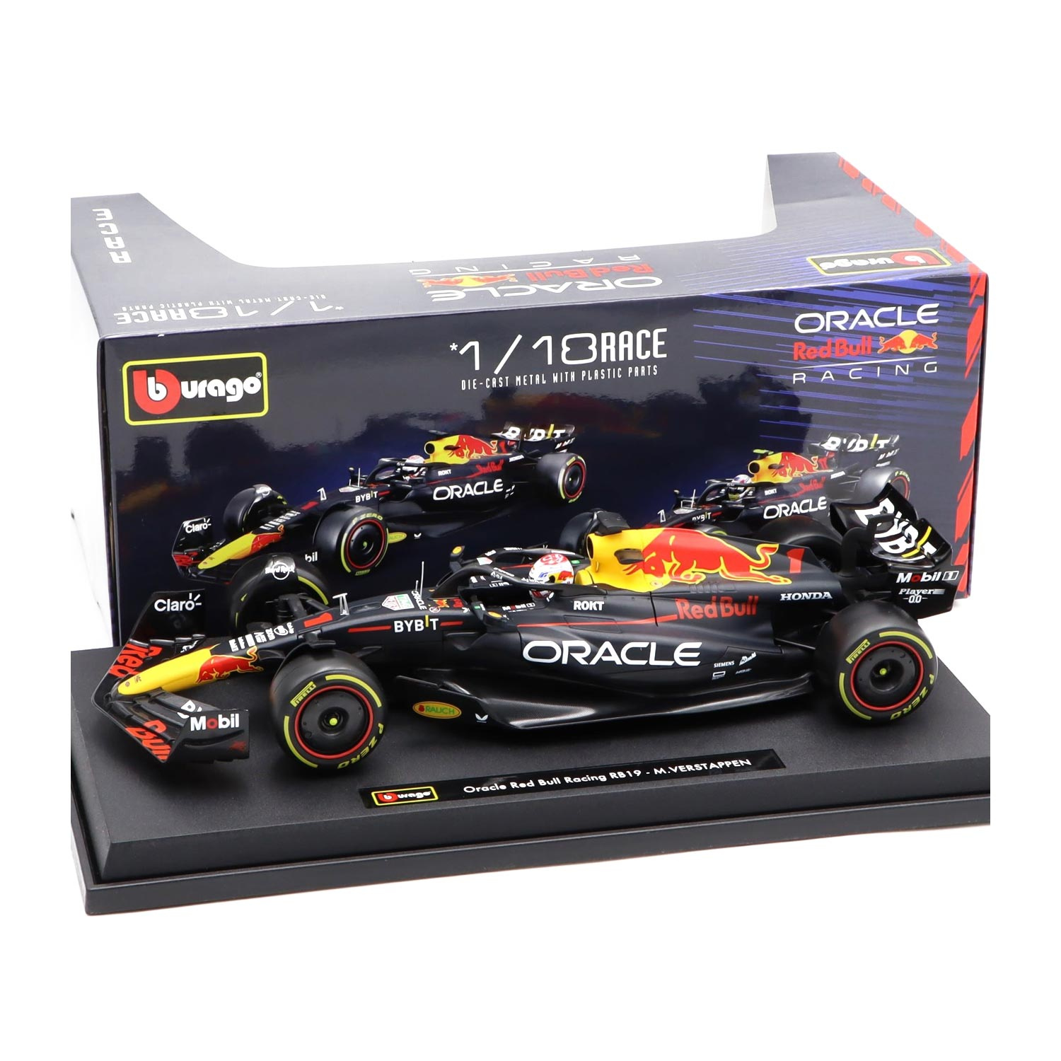 1/18 Scale LV F1 RB19#1 Formula Racing Car Model - Diecast Alloy Collection Piece