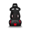Baquet Sparco R333 MY21 noir/rouge