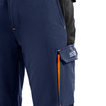 Sparco Tech Trousers Navy Blue/Orange